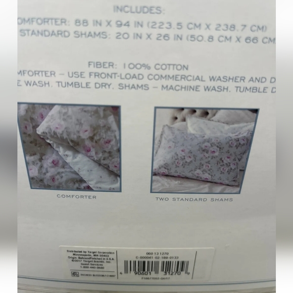 Brand New Simply Shabby Chic Comforter set Full/Queen - Picture 10 of 10